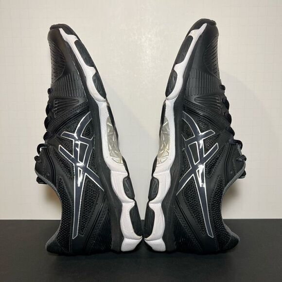 Womens ASICS Gel Netburner Ballistic Black Volleyball Shoes / Size 9 - Picture 6 of 9